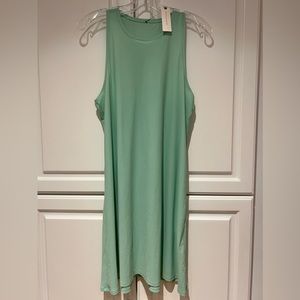 Sweaty Betty Explorer Ace Mini Dress Size Small Anthropologie NWTGuacamole Color